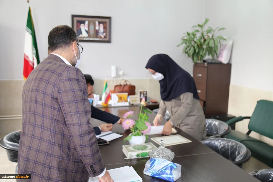 بازدید معاونت آموزشی فرهنگی و پژوهشی پردیس امام خمینی (ره)گرگان از مدارس مجری طرح کارورزی دخترانه موحدی وشاهد. 2