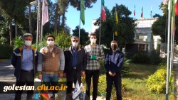 گفتگو با دانشجو معلم مبتکر آقای حسین مصطفی لو سازنده دستگاه ضد عفونی کننده هوشمند برای دست  2