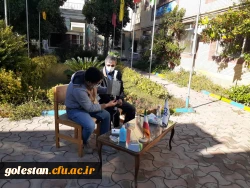 گفتگو با دانشجو معلم مبتکر آقای حسین مصطفی لو سازنده دستگاه ضد عفونی کننده هوشمند برای دست  3
