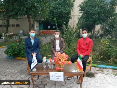 در پردیس شهید بهشتی گنبد کاووس صورت گرفت؛

مصاحبه و گفتگوی سرپرست واحد دانشگاهی شهید بهشتی گنبد کاووس آقای میر دیلمی با دانشجو معلمان جدید الورود ۱۳۹۹