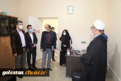 بازدید سرپرست مدیریت امور پردیس های استان گلستان از روند ثبت نام دانشجو معلمان جدیدالورود سال تحصیلی 1400-1399 از پردیس امام خمینی (ره) گرگان 2