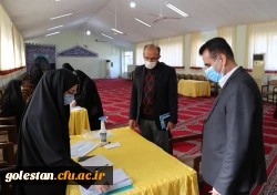 بازدید سرپرست مدیریت امور پردیس های استان گلستان از روند ثبت نام دانشجو معلمان جدیدالورود سال تحصیلی 1400-1399 از پردیس امام خمینی (ره) گرگان 2