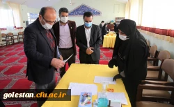 بازدید سرپرست مدیریت امور پردیس های استان گلستان از روند ثبت نام دانشجو معلمان جدیدالورود سال تحصیلی 1400-1399 از پردیس امام خمینی (ره) گرگان 2