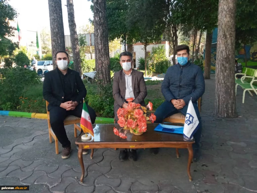 ویژه برنامه مصاحبه و گفتگو با دانشجویان جدید الورود ۹۹پردیس شهید بهشتی گنبد کاووس  2