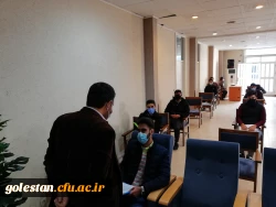 بازدید سرپرست مدیریت امور پردیس های استان گلستان از روند ثبت نام دانشجو معلمان جدیدالورود سال تحصیلی 1400-1399 از پردیس امام خمینی (ره) گرگان
 2