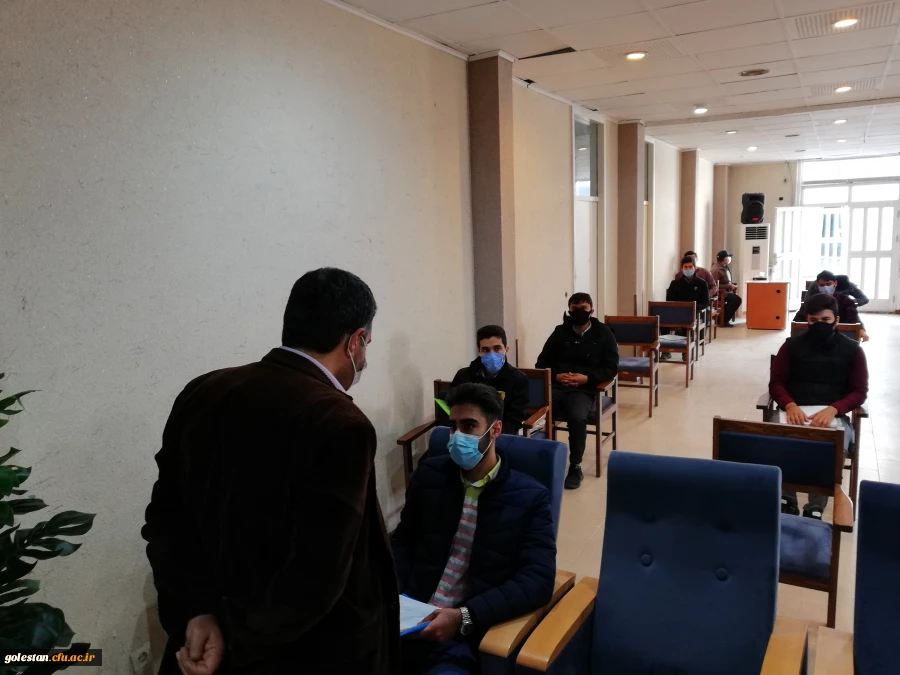 بازدید سرپرست مدیریت امور پردیس های استان گلستان از روند ثبت نام دانشجو معلمان جدیدالورود سال تحصیلی 1400-1399 از پردیس امام خمینی (ره) گرگان
 2