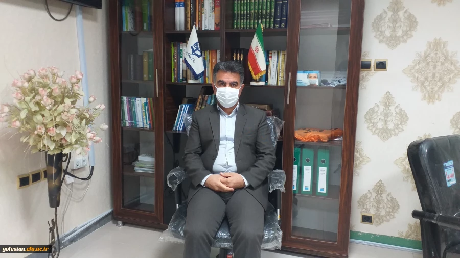 گفتگوی صمیمی آقای میر دیلمی سرپرست واحد دانشگاهی شهید بهشتی گنبد کاووس با دانشجو معلمان و اساتید محترم واحد دانشگاهی  2