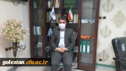 گفتگوی صمیمی آقای میر دیلمی سرپرست واحد دانشگاهی شهید بهشتی گنبد کاووس با دانشجو معلمان و اساتید محترم واحد دانشگاهی  2