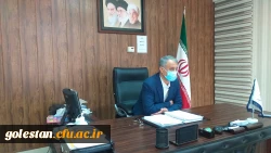 مراسم روز دانشجو با سخنرانی جناب آقای مهندس عبد القدیر کریمی معاونت محترم استاندار و فرماندار ویژه گنبد کاووس با موضوع نقش دانشجویان در استکبار ستیزی  2