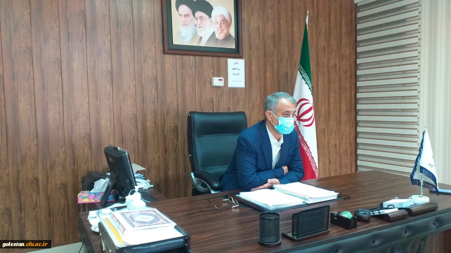 مراسم روز دانشجو با سخنرانی جناب آقای مهندس عبد القدیر کریمی معاونت محترم استاندار و فرماندار ویژه گنبد کاووس با موضوع نقش دانشجویان در استکبار ستیزی  2