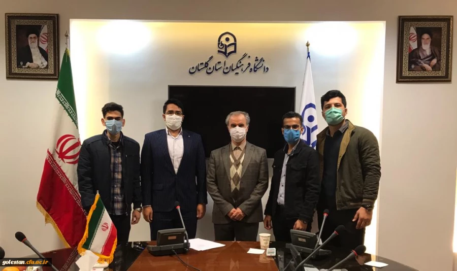 برگزاری مراسم مجازی روز دانشجو با حضور دکتر مکتبی معاون سیاسی، امنیتی و اجتماعی استانداری گلستان 3