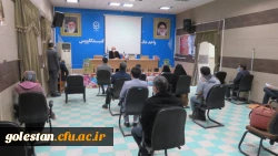 برگزاری نهمین جشنواره پژوهش و فناوری استان گلستان در واحد دانشگاهی شهید بهشتی گنبد کاووس با حضور ریاست محترم دانشگاه فرهنگیان استان و سرپرست محترم این واحد دانشگاهی  4