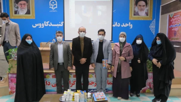 برگزاری نهمین جشنواره پژوهش و فناوری استان گلستان در واحد دانشگاهی شهید بهشتی گنبد کاووس با حضور ریاست محترم دانشگاه فرهنگیان استان و سرپرست محترم این واحد دانشگاهی  5