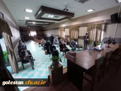 برگزاری نهمین جشنواره پژوهش و فناوری استان گلستان در واحد دانشگاهی شهید بهشتی گنبد کاووس با حضور ریاست محترم دانشگاه فرهنگیان استان و سرپرست محترم این واحد دانشگاهی  7