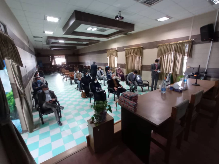 برگزاری نهمین جشنواره پژوهش و فناوری استان گلستان در واحد دانشگاهی شهید بهشتی گنبد کاووس با حضور ریاست محترم دانشگاه فرهنگیان استان و سرپرست محترم این واحد دانشگاهی  7