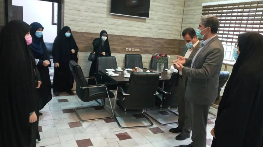 بازدید نماینده منتخب مردم گرگان و آق قلا در مجلس شورای اسلامی از پردیس امام خمینی (ره) گرگان 2