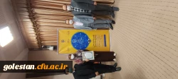 تجلیل از خانم شیرین پورقاز دانشجومعلم پژوهشگر گلستانی 4