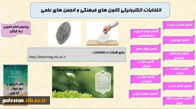 برگزاری انتخابات کانون های فرهنگی و انجمن های علمی پردیس امام خمینی (ره) گرگان