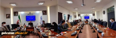 هشتمین جلسه ستاد پیشگیری از کرونا دانشگاه فرهنگیان استان گلستان با حضور دکتر صداقت معاون فنی مرکز بهداشت استان برگزار شد