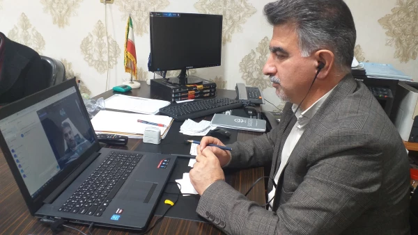 گفتگوی سرپرست و رابط آموزش واحد دانشگاهی شهید بهشتی گنبد کاووس با محوریت امتحانات پایان ترم نیمسال اول سال تحصیلی ۱۳۹۹_۱۴۰۰ با دانشجو معلمان  3