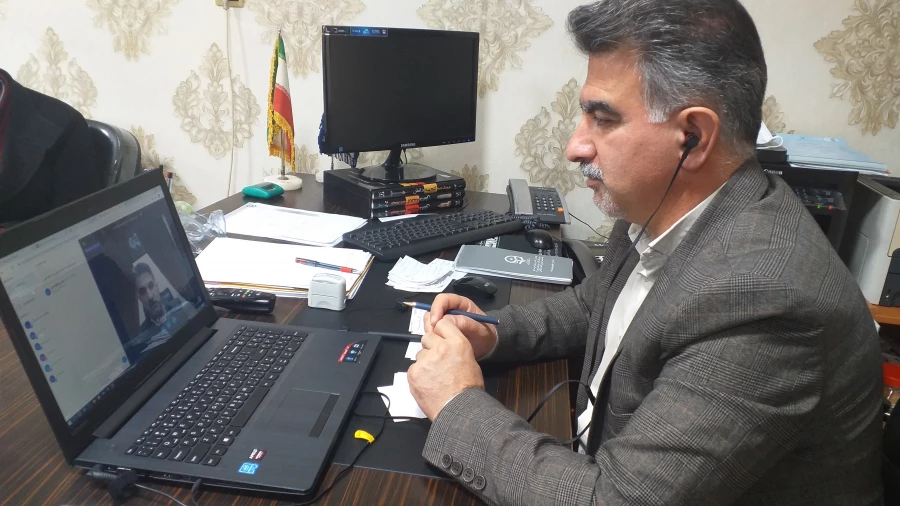 گفتگوی سرپرست و رابط آموزش واحد دانشگاهی شهید بهشتی گنبد کاووس با محوریت امتحانات پایان ترم نیمسال اول سال تحصیلی ۱۳۹۹_۱۴۰۰ با دانشجو معلمان  3