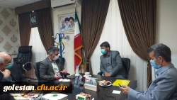 گفتگوی صمیمی سرپرست محترم واحد شهید بهشتی گنبد کاووس و اعضای بسیج دانشجویی دانشگاه با دکتر شادمهر نماینده منتخب مردم این شهر در مجلس شورای اسلامی  2