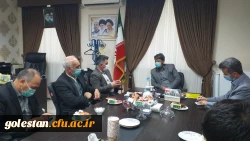 گفتگوی صمیمی سرپرست محترم واحد شهید بهشتی گنبد کاووس و اعضای بسیج دانشجویی دانشگاه با دکتر شادمهر نماینده منتخب مردم این شهر در مجلس شورای اسلامی  3