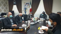 گفتگوی صمیمی سرپرست محترم واحد شهید بهشتی گنبد کاووس و اعضای بسیج دانشجویی دانشگاه با دکتر شادمهر نماینده منتخب مردم این شهر در مجلس شورای اسلامی  6