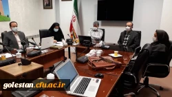 جلسه کمیته مصاحبه از متقاضیان تدریس در دانشگاه فرهنگیان استان گلستان در بستر سامانه lms استانی برگزار گردید 2