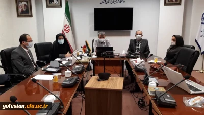 جلسه کمیته مصاحبه از متقاضیان تدریس در دانشگاه فرهنگیان استان گلستان در بستر سامانه lms استانی برگزار گردید