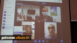 جلسه کمیته مصاحبه از متقاضیان تدریس در دانشگاه فرهنگیان استان گلستان در بستر سامانه lms استانی برگزار گردید 4