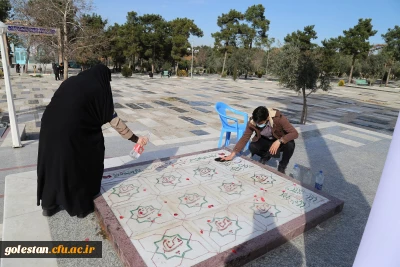 به همت کانون ایثار و شهادت و به مناسبت وفات بانوی فداکار اسلام حضرت ام البنین برگزار شد.

غبارروبی ،عطر افشانی و زیارت مزار گلزار شهدای گمنام در امامزاده عبدالله گرگان.