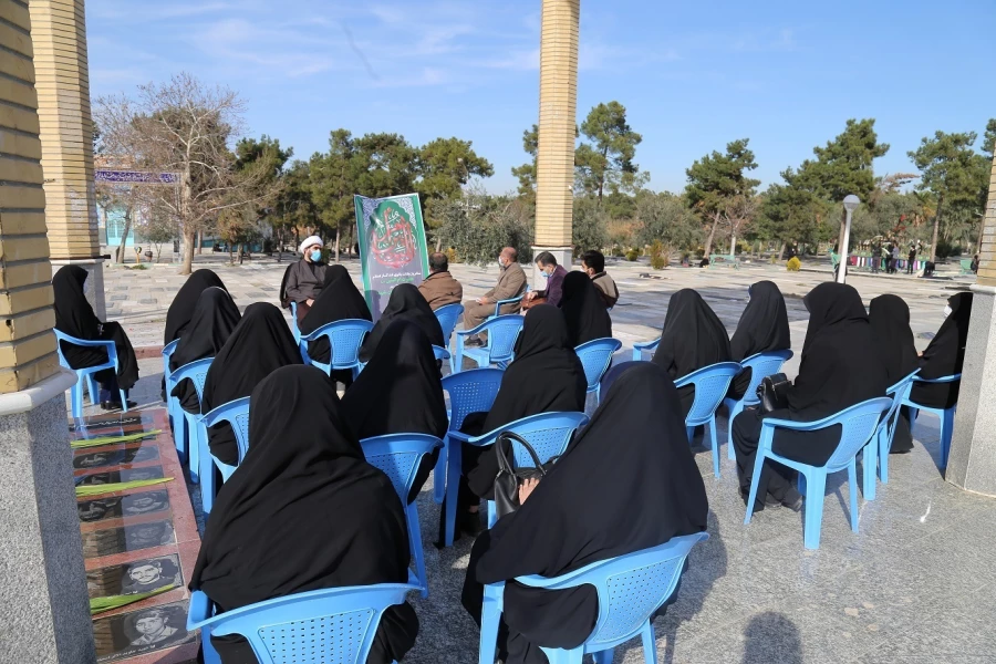 غبارروبی ،عطر افشانی و زیارت مزار گلزار شهدای گمنام در امامزاده عبدالله گرگان. 8