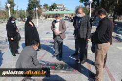 مراسم تجدید میثاق با شهداء و عطرافشانی و غبارروبی گلزار شهدا شهرستان گرگان 2