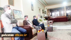 دیدار سرپرست محترم واحد دانشگاهی شهید بهشتی گنبد کاووس و کارشناسان فرهنگی این واحد دانشگاهی با خانواده شهید دانشجو معلم امیر بیگدلی  2