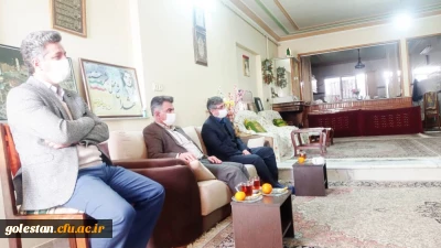 دیدار سرپرست محترم واحد دانشگاهی شهید بهشتی گنبد کاووس و کارشناسان فرهنگی این واحد دانشگاهی با خانواده شهید دانشجو معلم امیر بیگدلی 