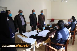 بازدید از روند مصاحبه پذیرفته شدگان آزمون استخدام پیمانی ماده 28 پردیس امام خمینی (ره)گرگان 2