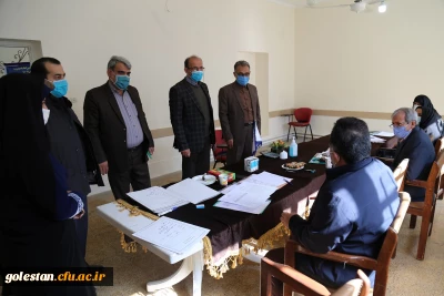 با حضور معاون توسعه ، مدیریت پشتیبانی اداره کل آموزش و پرورش استان گلستان و سرپرست دانشگاه فرهنگیان استان صورت پذیرفت .

بازدید از روند مصاحبه پذیرفته شدگان آزمون استخدام پیمانی ماده 28 پردیس امام خمینی (ره)گرگان