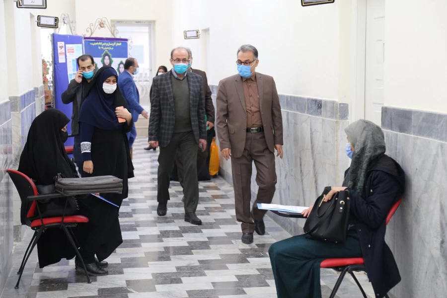 بازدید از روند مصاحبه پذیرفته شدگان آزمون استخدام پیمانی ماده 28 پردیس امام خمینی (ره)گرگان 2