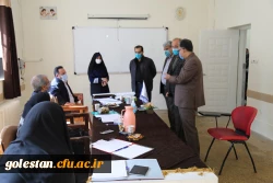 بازدید از روند مصاحبه پذیرفته شدگان آزمون استخدام پیمانی ماده 28 پردیس امام خمینی (ره)گرگان 2