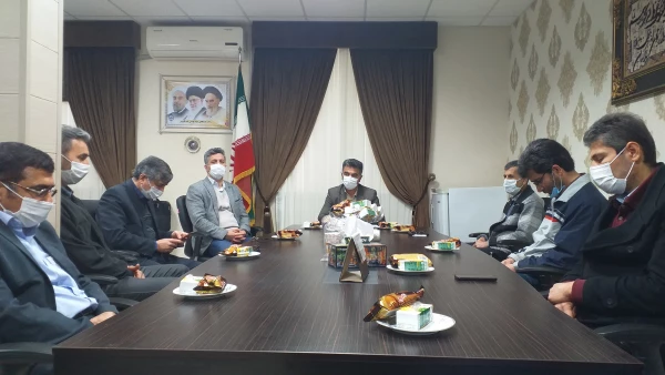 جلسه معارفه معاون هماهنگی واحد دانشگاهی شهید بهشتی گنبد کاووس با حضور آقای میردیلمی ریاست محترم این واحد دانشگاهی و کارکنان این مجموعه برگزارشد.  2