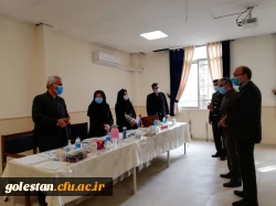 بازدید مدیرکل اداره آموزش و پرورش استان گلستان از روند مصاحبه پذیرفته شدگان آزمون استخدام پیمانی ماده 28 پردیس آیت الله خامنه ای گرگان
 4