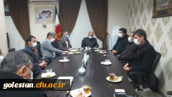 برگزاری جلسه شورای اداری با حضور دکتر ثنایی سرپرست محترم دانشگاه فرهنگیان استان گلستان در واحد دانشگاهی شهید بهشتی گنبد کاووس  2