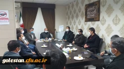 برگزاری جلسه شورای اداری با حضور دکتر ثنایی سرپرست محترم دانشگاه فرهنگیان استان گلستان در واحد دانشگاهی شهید بهشتی گنبد کاووس  5