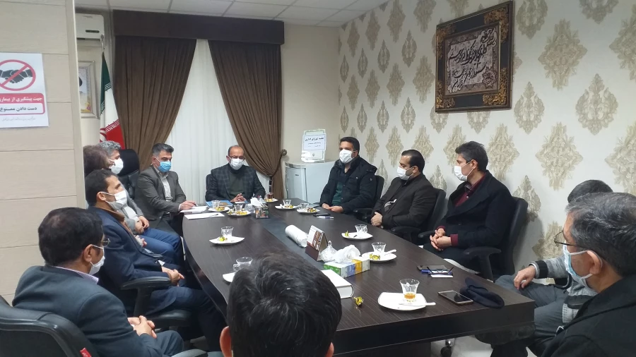 برگزاری جلسه شورای اداری با حضور دکتر ثنایی سرپرست محترم دانشگاه فرهنگیان استان گلستان در واحد دانشگاهی شهید بهشتی گنبد کاووس  5