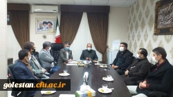 برگزاری جلسه شورای اداری با حضور دکتر ثنایی سرپرست محترم دانشگاه فرهنگیان استان گلستان در واحد دانشگاهی شهید بهشتی گنبد کاووس  6