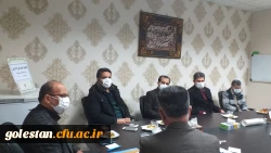 برگزاری جلسه شورای اداری با حضور دکتر ثنایی سرپرست محترم دانشگاه فرهنگیان استان گلستان در واحد دانشگاهی شهید بهشتی گنبد کاووس  7