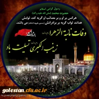 شهادت حضرت زینب (س) تسلیت باد.
 2