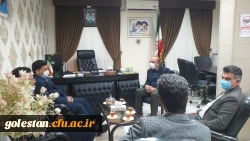 بازدید معاون محترم فرهنگی_اجتماعی دانشگاه فرهنگیان جناب آقای دکتر علیمحمدی به همراه سرپرست محترم مدیریت پردیس های استان گلستان جناب آقای دکتر ثنایی از واحد دانشگاهی شهید بهشتی گنبد کاووس  2
