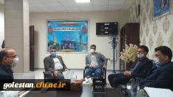 بازدید معاون محترم فرهنگی_اجتماعی دانشگاه فرهنگیان جناب آقای دکتر علیمحمدی به همراه سرپرست محترم مدیریت پردیس های استان گلستان جناب آقای دکتر ثنایی از واحد دانشگاهی شهید بهشتی گنبد کاووس  3